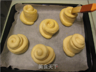 玫瑰奶黄包的做法步骤：21