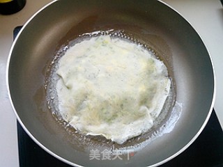 韭菜粉丝饼的做法步骤：12