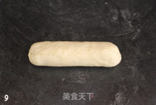 热狗花形面包的做法步骤：9