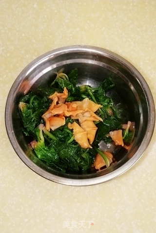 赤贝拌菠菜的做法步骤：4