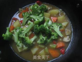 咖喱时蔬的做法步骤：6