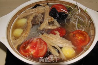 丽江腊排骨火锅的做法步骤：7