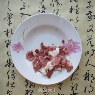 东北 干豆腐（豆片）炒尖椒的做法步骤：1