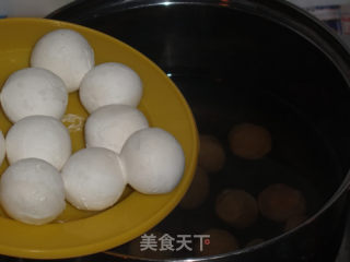 桂圆汤圆水铺蛋的做法步骤：3