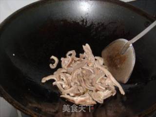 青椒炒肚丝的做法步骤：5