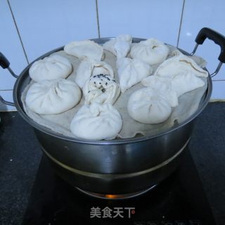 花样面食 一锅出（馒头、包子、糖三角、花卷）的做法步骤：4