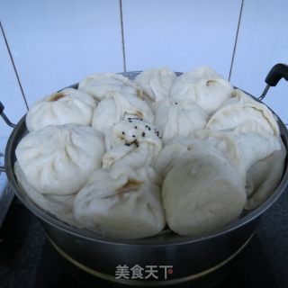 花样面食 一锅出（馒头、包子、糖三角、花卷）的做法步骤：5