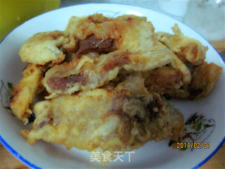 酥脆酸甜的糖醋肉的做法步骤：5