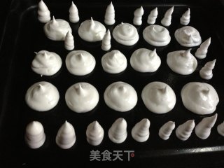 童真童趣——蛋白霜小蘑菇的做法步骤：4