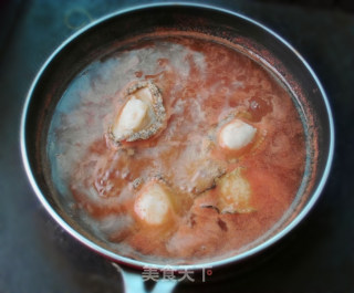 酸甜清鲜--茄汁焗鲍鱼仔的做法步骤：6