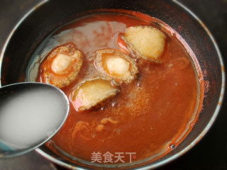 酸甜清鲜--茄汁焗鲍鱼仔的做法步骤：7