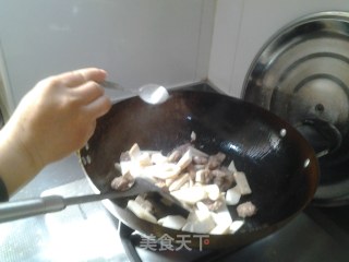 牛肉炒杏鲍菇的做法步骤：7