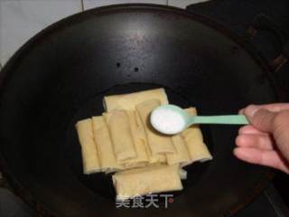百叶包肉的做法步骤：7