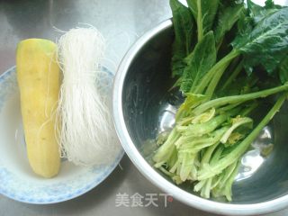 胡萝卜拌粉丝的做法步骤：1