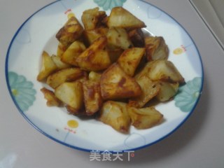 拔丝红薯的做法步骤：4