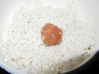 珍珠糯米丸的做法步骤：16