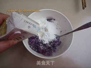 紫薯圆子汤的做法步骤：3