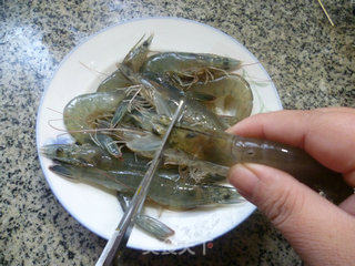 泡椒鲜虾的做法步骤：2