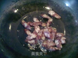 腊肠炒年糕的做法步骤：6
