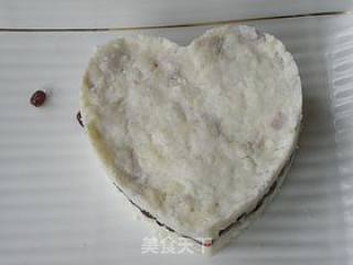 玫瑰蜜豆山药糕的做法步骤：6