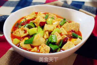 香辣豆腐的做法步骤：7