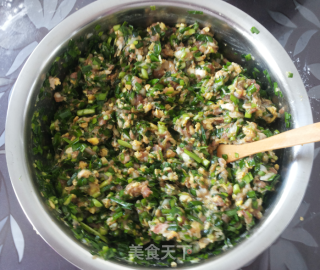鱿鱼韭菜水饺的做法步骤：5