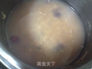 红豆黑豆大米粥的做法步骤：5