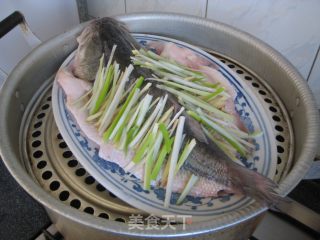 清蒸鲈鱼的做法步骤：6