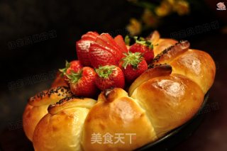 皇冠大面包的做法步骤：16