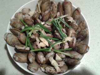 清蒸蛏子的做法步骤：4