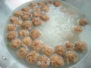 粉丝丸子汤的做法步骤：6