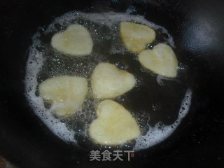 心形土豆饼的做法步骤：6