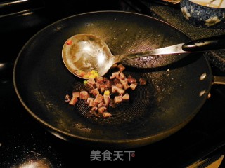 鸡丁冬菇盖浇饭的做法步骤：5