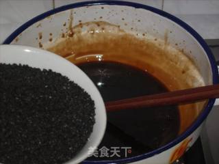 黑芝麻核桃阿胶条的做法步骤：6