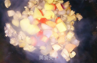 27的烹饪日记——椰香咖喱鸡肉饭的做法步骤：5