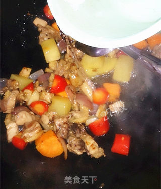 27的烹饪日记——椰香咖喱鸡肉饭的做法步骤：6