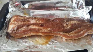 香烤五花肉的做法步骤：6