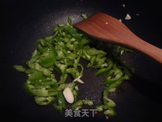 青椒炒豆腐的做法步骤：6