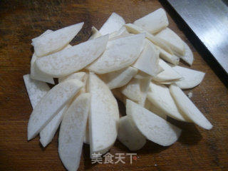 双菇炒里脊肉的做法步骤：4