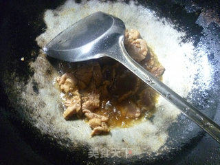 双菇炒里脊肉的做法步骤：10