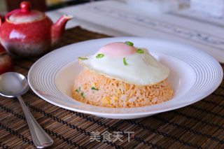 蛋炒饭的做法步骤：5