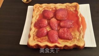 草莓蛋糕的做法步骤：9