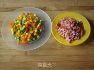 米饭披萨的做法步骤：2
