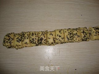 芝麻蝴蝶酥的做法步骤：5