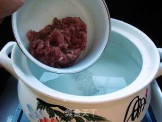 冬瓜瘦肉粥的做法步骤：2