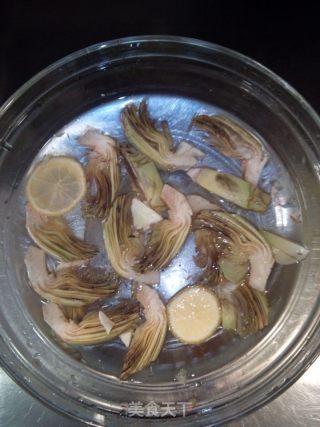 红头鱼煮朝鲜蓟的做法步骤：7