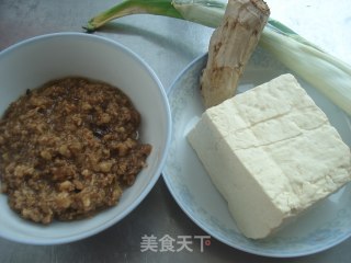 肉末豆腐的做法步骤：1