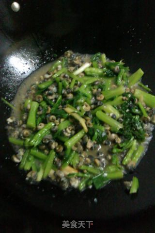 螺丝肉烧烫菜的做法步骤：7