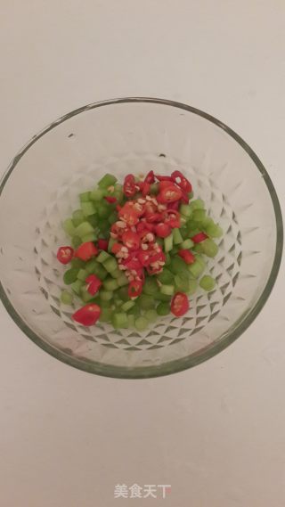 豉椒炒青口的做法步骤：3