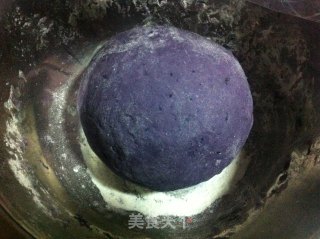 QQ紫薯馒头的做法步骤：4